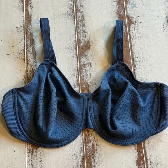 Wacoal dark teal Visual Effects Minimizer bra STYLE 857210 size 40D - Picture 1 of 12